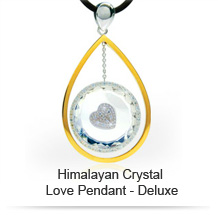 Himalayan Crystal Love Earrings