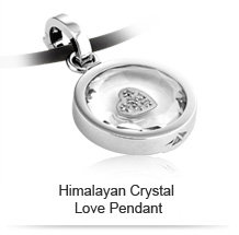 Himalayan Crystal Love Pendant